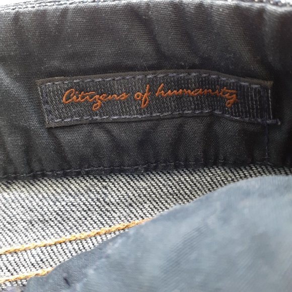 CoH Onasis 357 Knee Length Denim Skirt with Front Pleat Size 26 - Picture 11 of 15